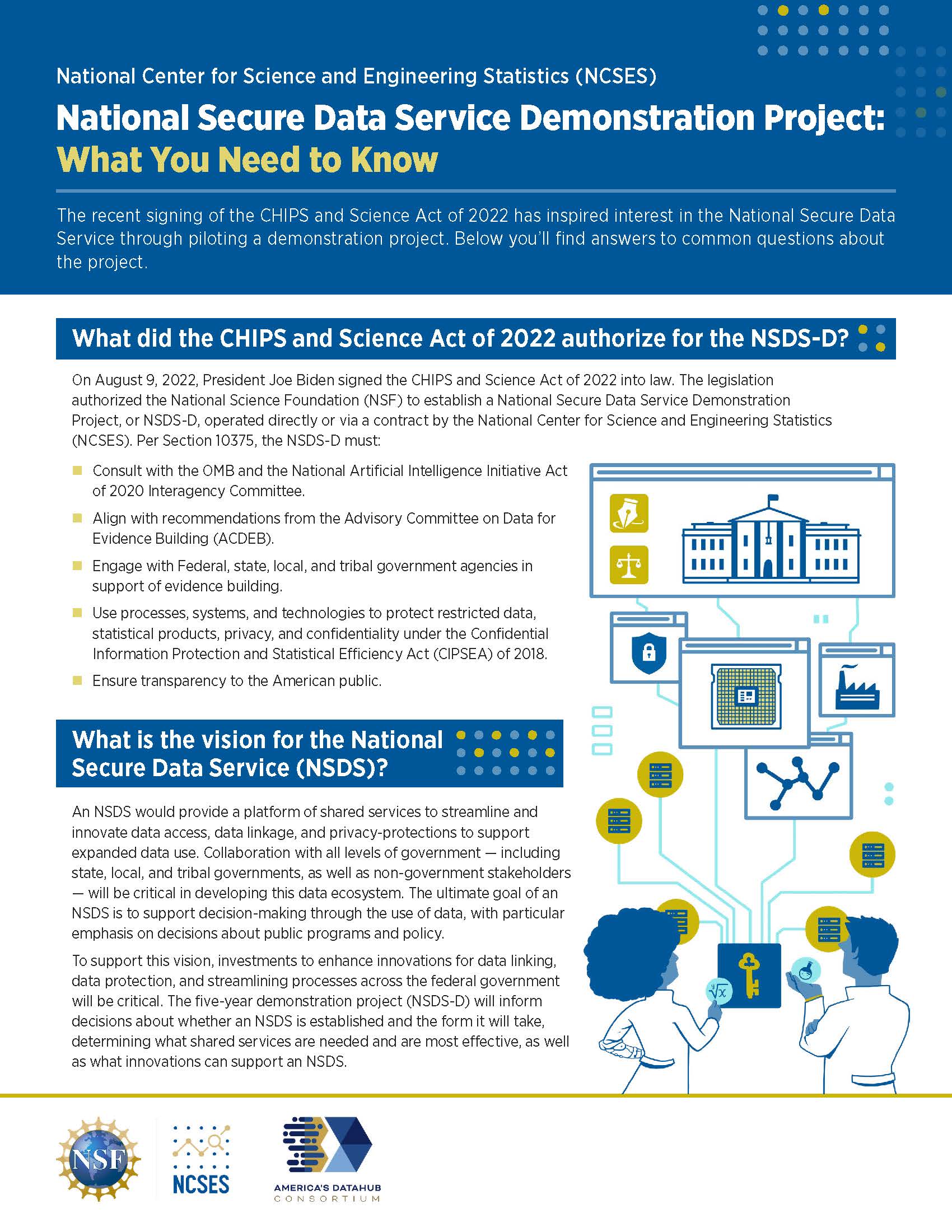 NCSES NSDS One Pager Thumbnail